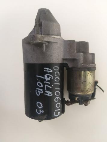 MOTORINO D' AVVIAMENTO OPEL Agila 1° Serie 0001106015 benzina 1.0 (0004)