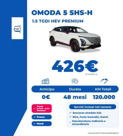 OMODA 5 EV Omoda 5 61kWh Premium rif. 24205411