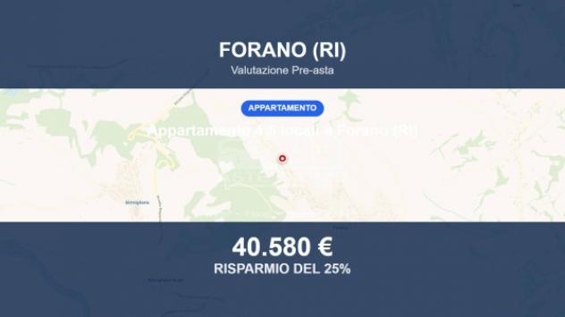 Immobile in asta di 75 m² in vendita a Forano