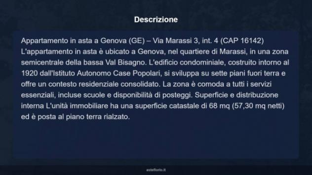Immobile in asta di 68 m² in vendita a Genova - Foto 17