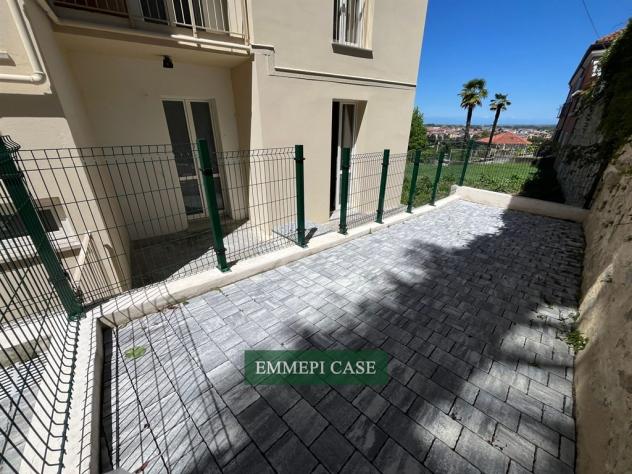 Mondovì (CN), trilocale con giardino
