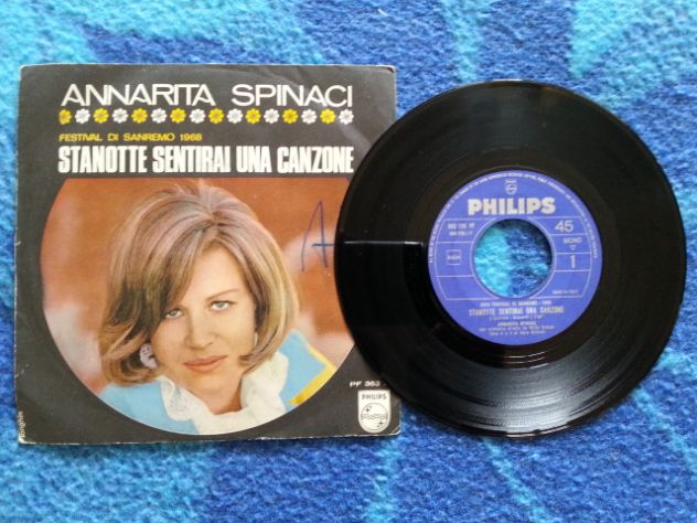 Vecchi 45giri musica artisti anni '60 LOTTO 3 - Foto 3