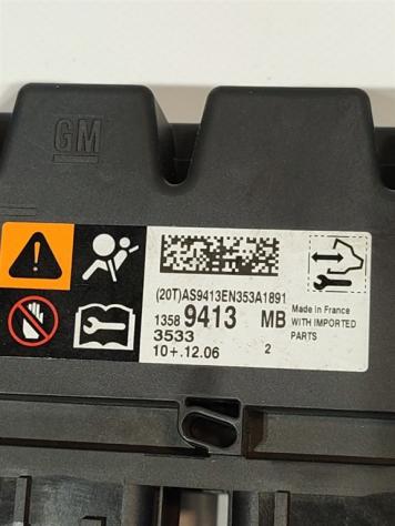 CENTRALINA ECU OPEL Zafira Tourer (2010-) 13589413 MB A16XHT benzina 1598 (10) - Foto 2