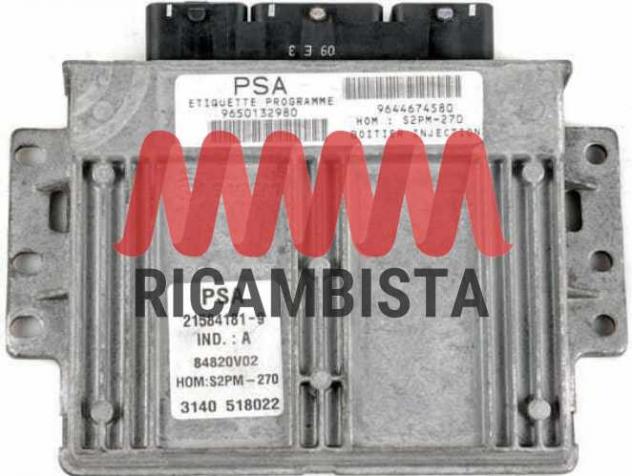 9650132980 Citroen Xsara Picasso 1.8 centralina motore Sagem