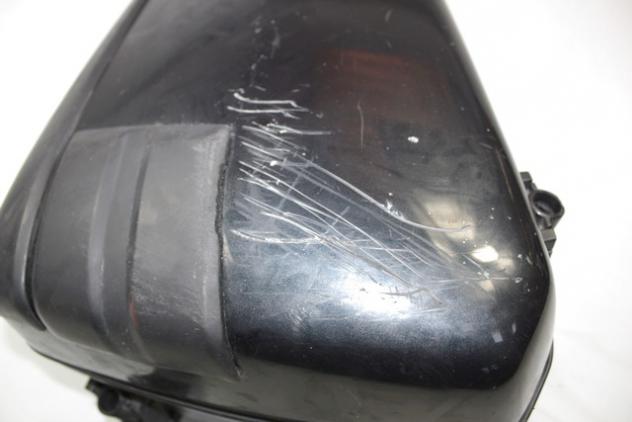 BAULETTO BORSA LATERALE DESTRA CON SUPPORTO BMW K75 C K569 1984 - 2005 46542316182 RIGHT SIDE INTEGRAL CASE CON GRAFFI - Foto 8