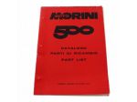 Catalogo ricambi Moto Morini 500 W 5V