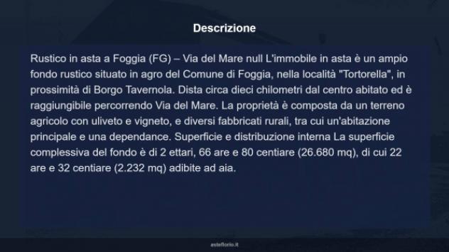Immobile in asta di 26680 m² in vendita a Foggia - Foto 18