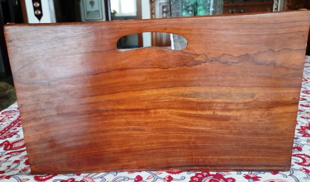 Portadocumenti in legno etnico 10x30xh18 - Foto 4