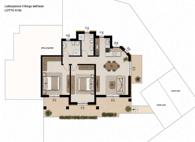 Villa Al grezzo. Rif. A15b - Esclusiva villa al grezzo con giardino privato. (Rif. A15b) - Foto 3