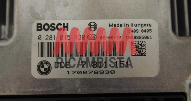 0281017024 BMW 325d 3.0 centralina motore Bosch - Foto 2