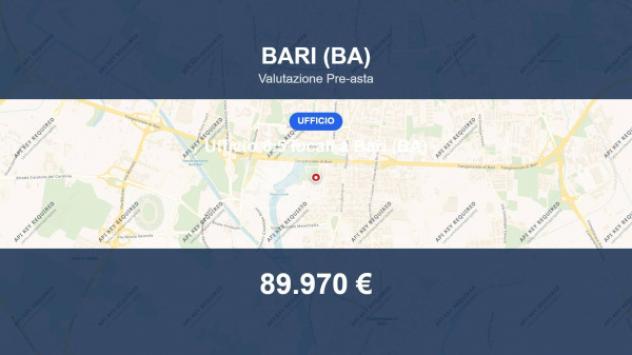 Immobile in asta di 97 m² con più di 5 locali in vendita a Bari