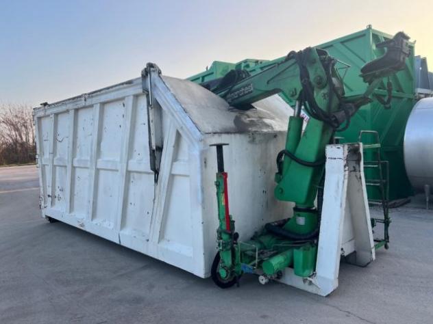 CONTAINER SCARRABILE USATO CON TETTO E GRU rif. 24159553 - Foto 2