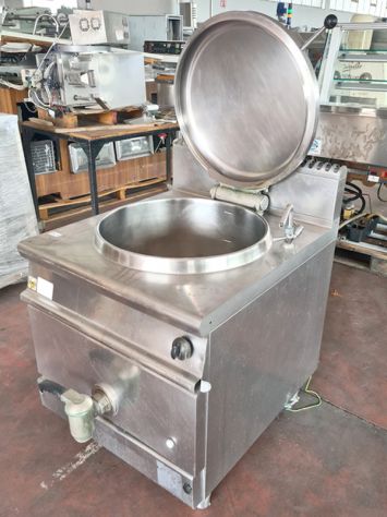 pentola industriale per cottura minestroni usata - Foto 5