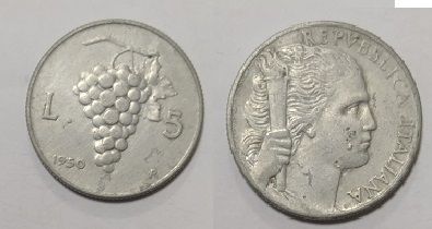 R116 - rara/e moneta/e italiane - repubblica