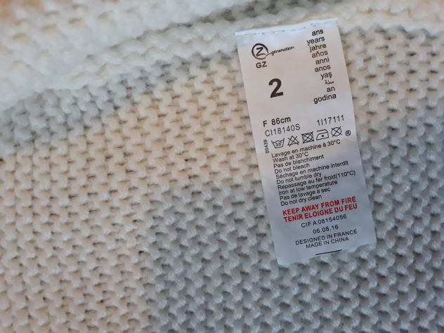 Cardigan bimba taglia 2 anni - Foto 2