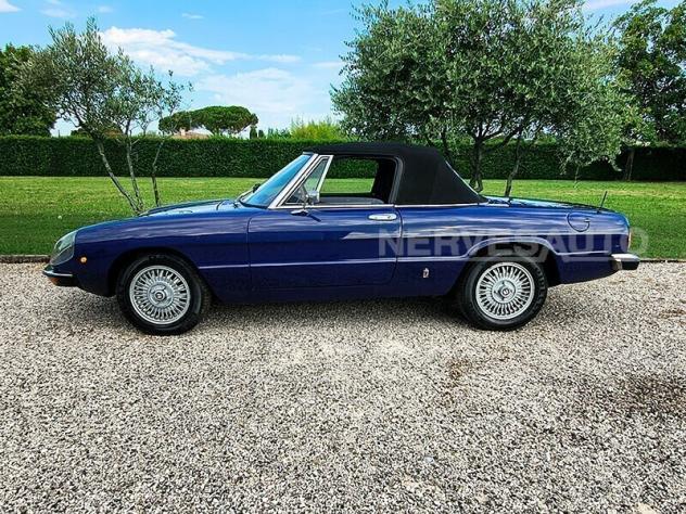 Alfa Romeo Duetto Spider 2000 Blu Interni Beige 1974 - Foto 10