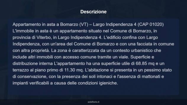 Immobile in asta di 68 m² in vendita a Bomarzo - Foto 13