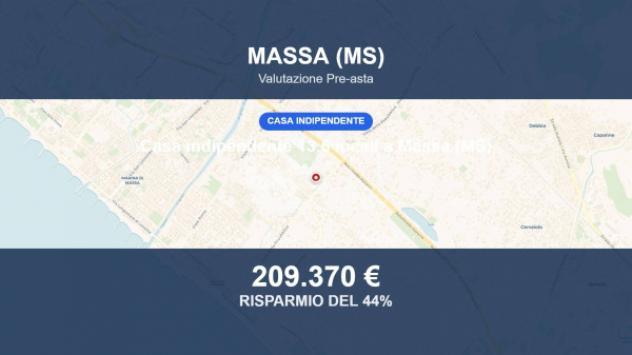 Immobile in asta di 343 m² con più di 5 locali in vendita a Massa