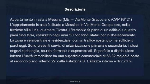Immobile in asta di 58 m² in vendita a Messina - Foto 7