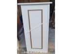 Bancone mini 60 cm bianco e oro cassetto centro estetico barbershop spedizione