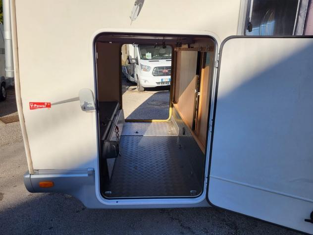 CAMPER ELNAGH DUCATO MANSARDATO 6 POSTI LETTO MATRIMONIALE GARAGE CLIMA WEBASTO FOTOVOLTAICO GENERALI USATI 491 - Foto 6