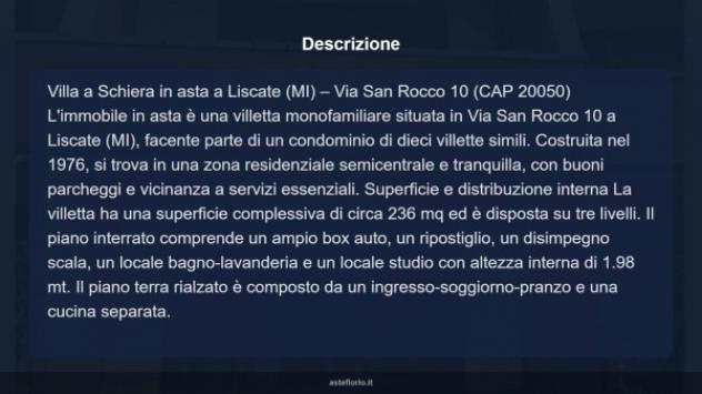 Immobile in asta di 236 m², box auto in vendita a Liscate - Foto 15