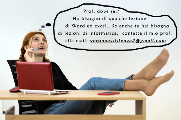 Docente in informatica offre lezioni uso pratico del computer