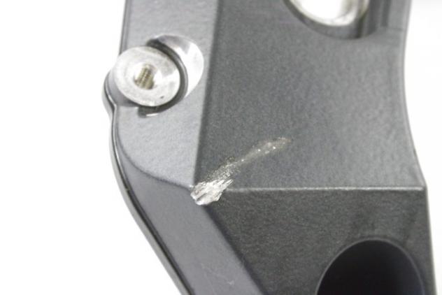 MV AGUSTA BRUTALE 1090 RR 80B0B3976 STAFFA TELAIO CENTRALE DESTRA 09 - 11 RIGHT FRAME PLATE CON GRAFFIO - Foto 5