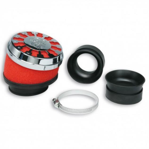 Filtro aria inclinato E13 per fori da 42 - 50 - 60 Malossi 0413527