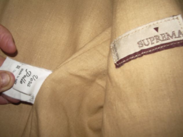 Giacca donna in vera pelle modello casual tg.42 col marrone chiaro - Foto 3