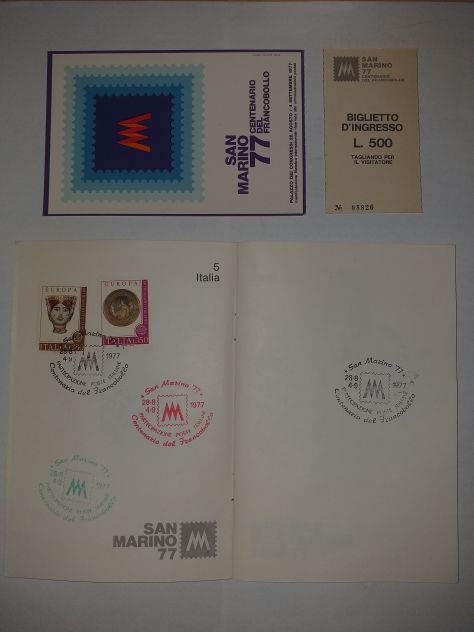 LIBRETTO FILATELICO SAN MARINO 1977 - Foto 5