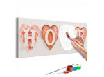 Quadro Fai Da Te 90x30 Cm. Home And Love ARREDALACASA Spedizione Gratis