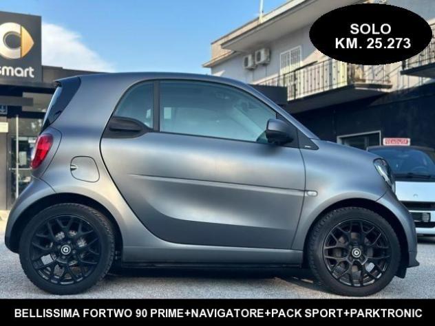SMART ForTwo 90 PRIME TWINAMIC +PELLE NERA +NAVIG.+PACK SPORT rif. 19237617