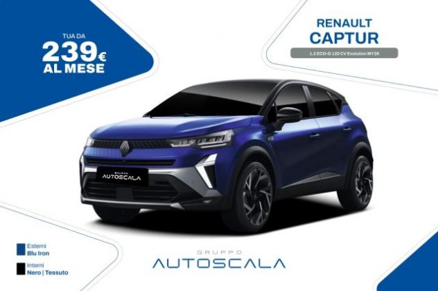 RENAULT Captur 1.2 ECO-G 120 CV Evolution MY26 rif. 23767531 - Foto 2
