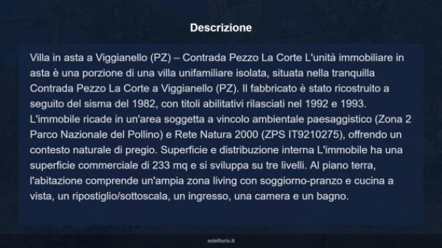 Immobile in asta di 233 m² con più di 5 locali in vendita a Viggianello - Foto 9