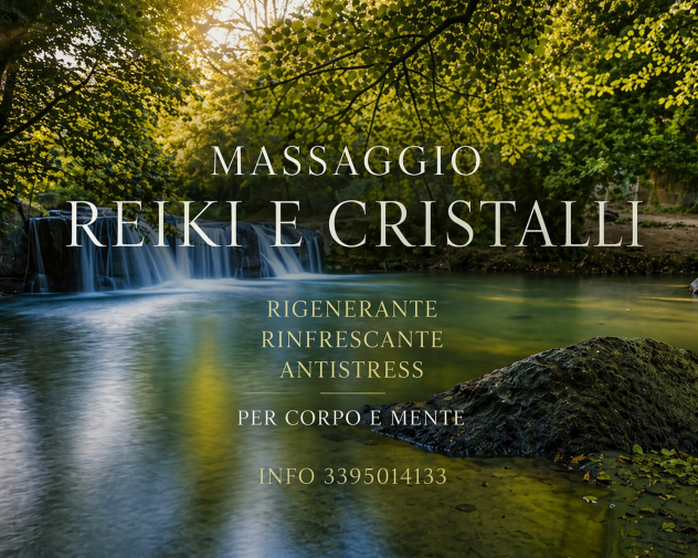 Massaggio energetico Reiki Tel:3395014133