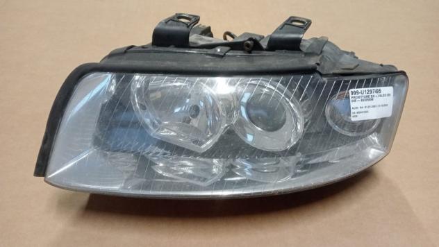 PROIETTORE SX - VALEO 088048 - 89305699  Parti elettriche  Fanaleria  Proiettori  Proiettore ant. AUDI - A4 - 01-01-2001 - 01-10-2004