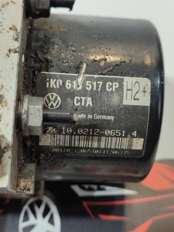 CENTRALINA ABS AUDI A3 Sportback (8PA) 1K0907379BE 1K0614517CP CAYB diesel 1598 (0815) - Foto 5