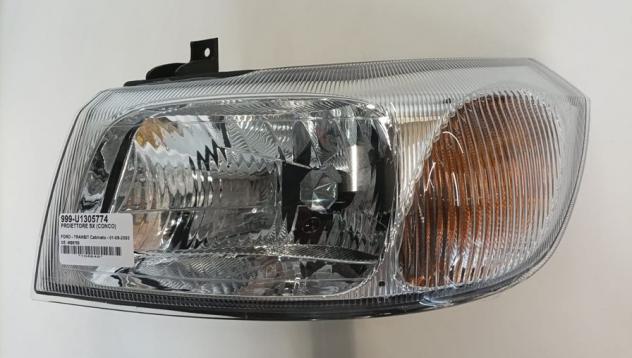 PROIETTORE SX (CONCO) 999-U1305774 Parti elettriche  Fanaleria  Proiettori  Proiettore ant. FORD - TRANSIT Cabinato - 01-06-2000 - 01-06-2006