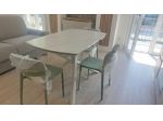 Tavolo 4 posti allungabile a 8 con sedie