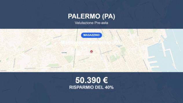 Immobile in asta di 48 m² in vendita a Palermo
