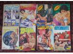 Lotto 8 fumetti vari Ilona Cappuccetto Diva Dallas Angels ecc