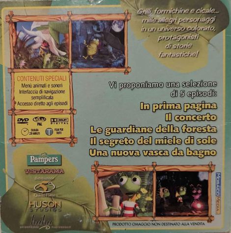 VISTARAMA PRESENTA DVD BUZZ & POPPY 3 DISTRIBUZIONE HUSON STUDIOS, 2003 - Foto 2