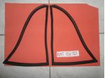 GUARNIZIONI VETRI TRIANGOLI PORTA POSTERIORE FIAT 124B 124 SPECIAL FIAT 125 SPE