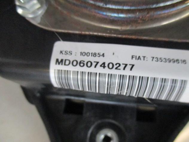 KIT AIRBAG COMPLETO CON CRUSCOTTO LEGGERMENTE GRAFFIATO (VEDI FOTO) FIAT CROMA SW 1.9 D 110KW 6M 5P (2007) RICAMBIO USATO 51746149 MD060740277 7354195 - Foto 5