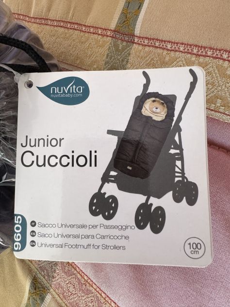 Sacco termico universale Nuvita Junior Cuccioli 100 cm – pari al nuovo - Foto 6