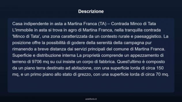 Immobile in asta di 9706 m² in vendita a Martina Franca - Foto 7