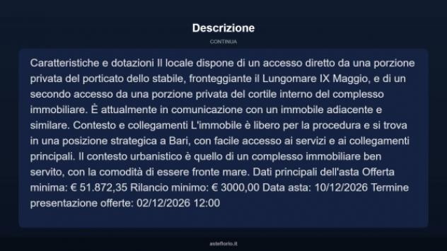 Immobile in asta di 65 m² in vendita a Bari - Foto 5