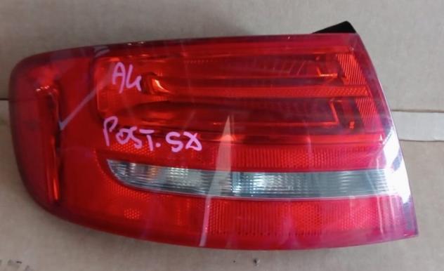 FANALE POST. PARTE EST. S. 999-U1295214 Parti elettriche  Fanaleria  Fanali  Fanale post. sx. AUDI - A4 4 porte - 01-12-2011 - 01-10-2015, AUDI - S4 4