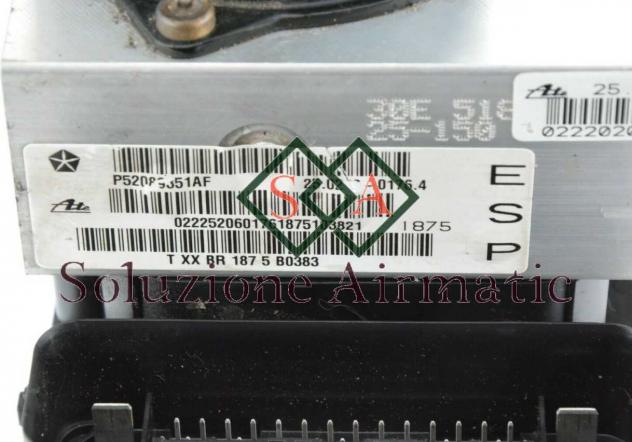 Jeep Grand Cherokee centralina gruppo pompa ABS P52089351AF - Foto 3